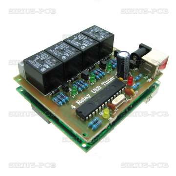 Таймер 4 Relay USB Timer 12V