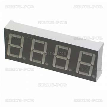 LED Display KW4-563ASA; 14mm; red; anode
