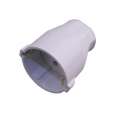 Copy of Coupling single rubber coated 16A 250V white