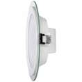 LED стъклен панел кръг/ 12W/ 4200K/ Неутрална светлина/ Влагозащитен IP44/ 220V-240VAC/ 120°