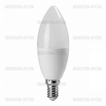 LED крушка конус 7W /4200K/ E14/ 270°/ 220V-240VAC/ Неутрална светлина