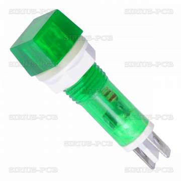 Индикаторна лампа XH030 / глим лампа / 220VAC / зелена