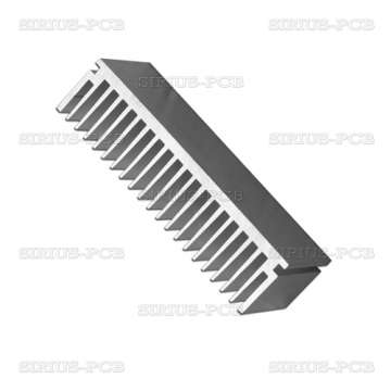 Алуминиев радиатор за охлаждане EV2 122.5x30mm