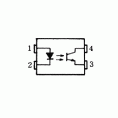 Оптрон с изх.транзистор EL817C / DIL4