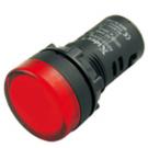 Лампа индикаторна LED AD22-22DS/R / 220V AC/DC / червена