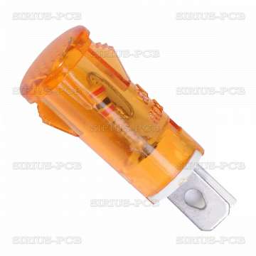 Индикаторна лампа XH26А / глим лампа / 220VAC / оранжева