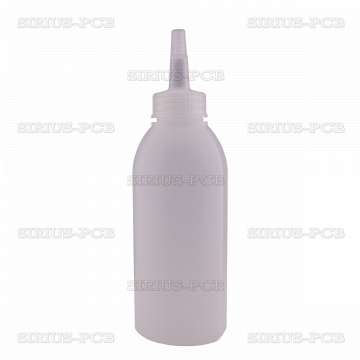 Пластмасова бутилка 90mL / безцветна / с капачка