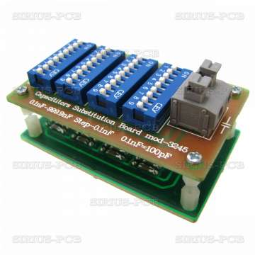 Кондензаторна декада Capacititors Substitution Board MOD-3245-SMD