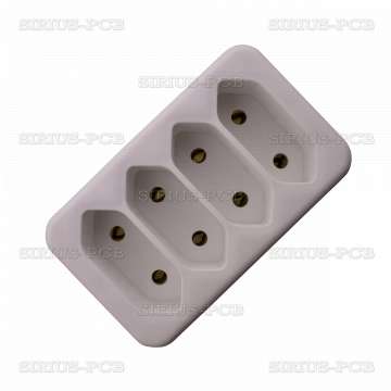Plug for SCHUKO Socket ; male ; 4EU ; CEE 7 ; female