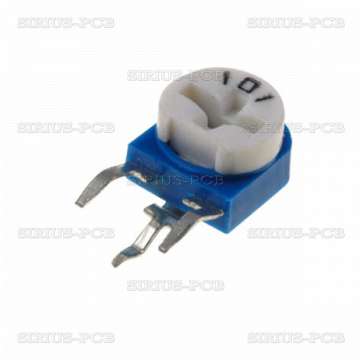 Single Turn Trimmer Resistor; 10k; 0.1W; 30%